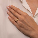 Medium ZAHA Diamond Ring