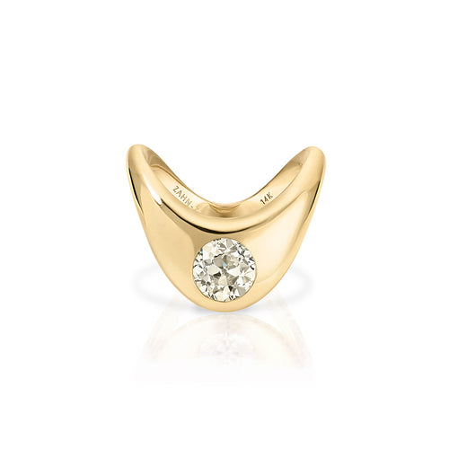 Medium ZAHA Diamond Ring