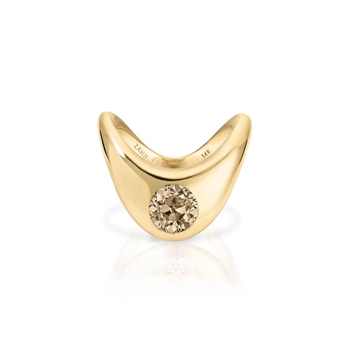Medium ZAHA Diamond Ring