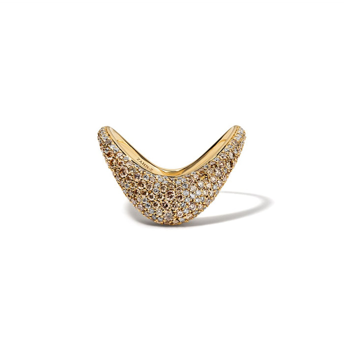Petite ZAHA Pave Mixed Diamond Ring