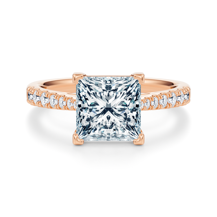 Madison Pavé Engagement Ring Setting