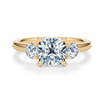 Elizabeth Three-Stone Diamond Engagement Ring Setting