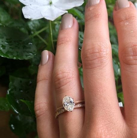 Imogen Diamond Wedding Band Image 2