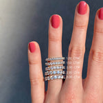 Large Jane Diamond Full Eternity Wedding Band