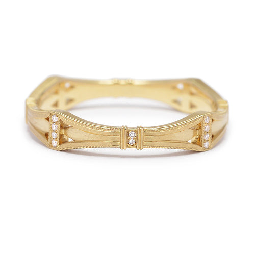 Helena Diamond Wedding Band