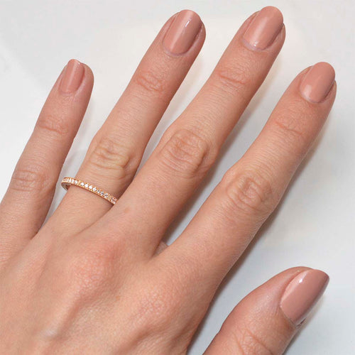 Isabella Diamond Wedding Band Image 2