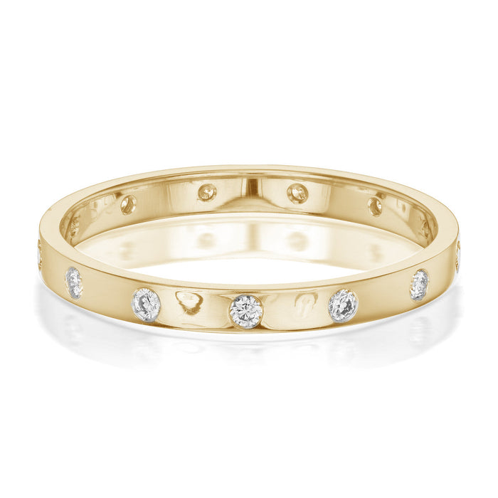 Catherine Diamond Wedding Band
