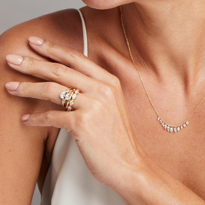 York Diamond Wedding Band