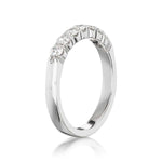Hera Diamond Half-Eternity Wedding Band