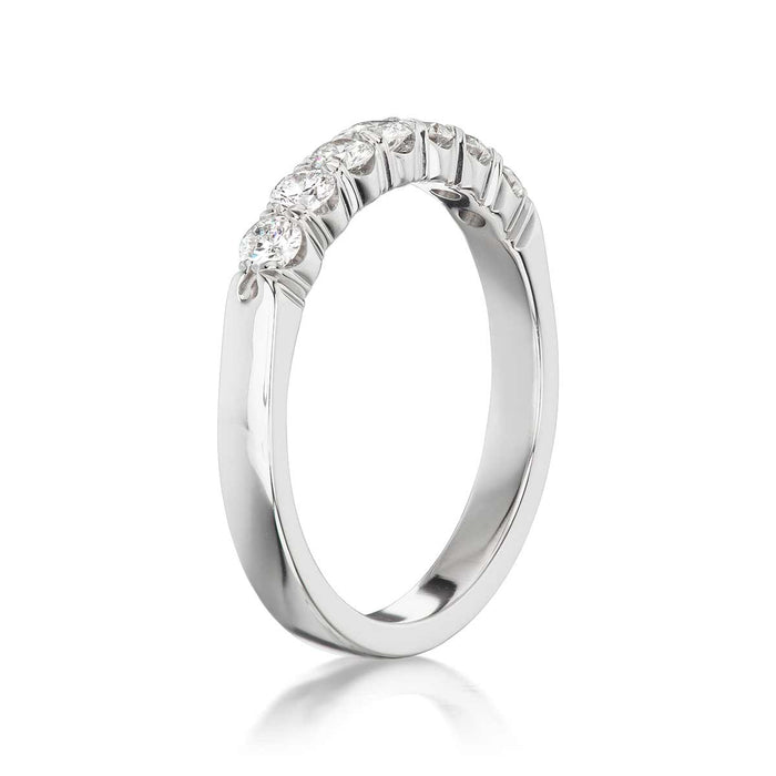 Hera Diamond Half-Eternity Wedding Band