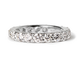 Large Jane Diamond Full Eternity Wedding Band
