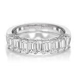 1.70tcw Battery Half Diamond Eternity band