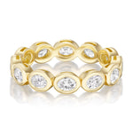 1.51tcw Grove Full Diamond Eternity Wedding Band