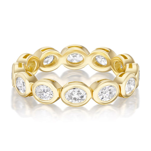 1.51tcw Grove Full Diamond Eternity Wedding Band