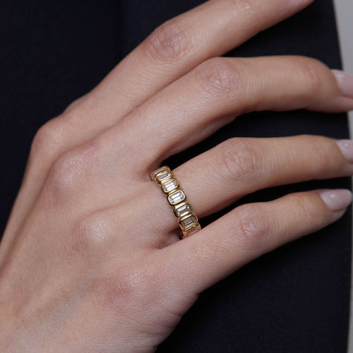 2.88tcw Claremont Full Diamond Eternity Wedding Band Image 2