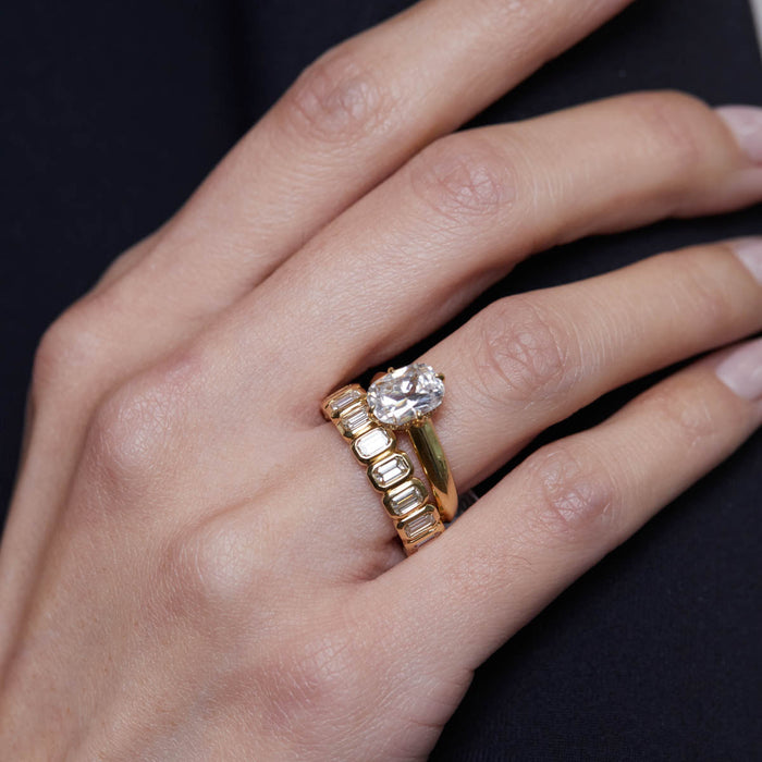 2.88tcw Claremont Full Diamond Eternity Wedding Band