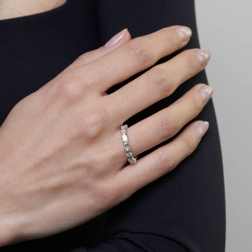 3.06tcw Murray Full Diamond Eternity Wedding Band Image 2