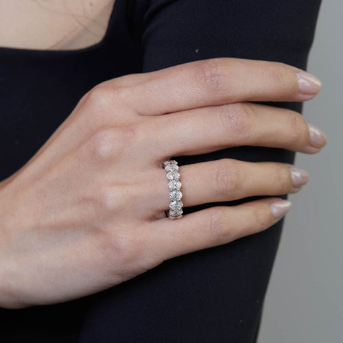 5.13tcw Arden Full Diamond Eternity Band Image 2