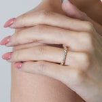 0.56ct Serena Half Diamond Eternity Band