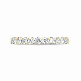 0.56ct Serena Half Diamond Eternity Band