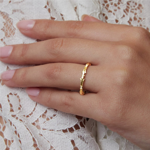 Laurel Diamond Wedding Band Image 2