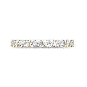 0.74ct Serena Half Diamond Eternity Band