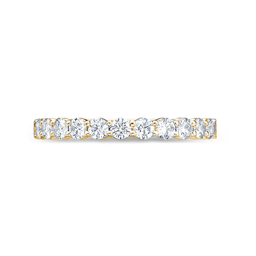 0.74ct Serena Half Diamond Eternity Band