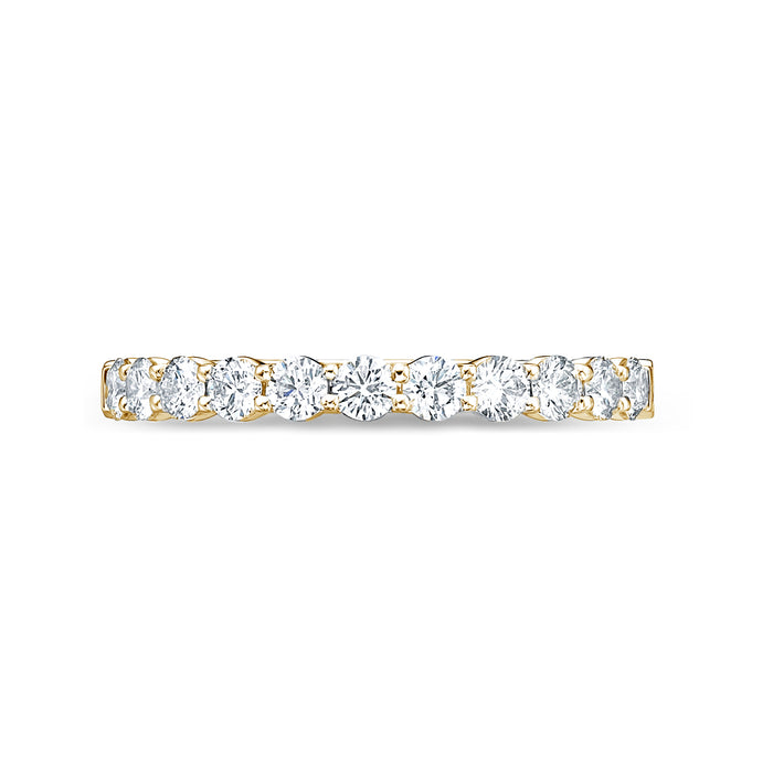 0.74ct Serena Half Diamond Eternity Band