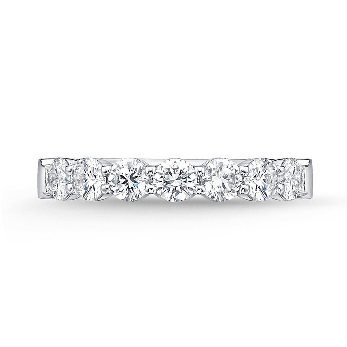 1.01tcw Serena Half Diamond Eternity Band