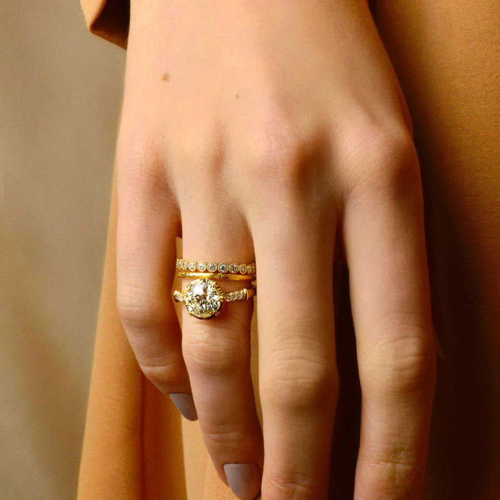 Mini Gabby Diamond Wedding Band