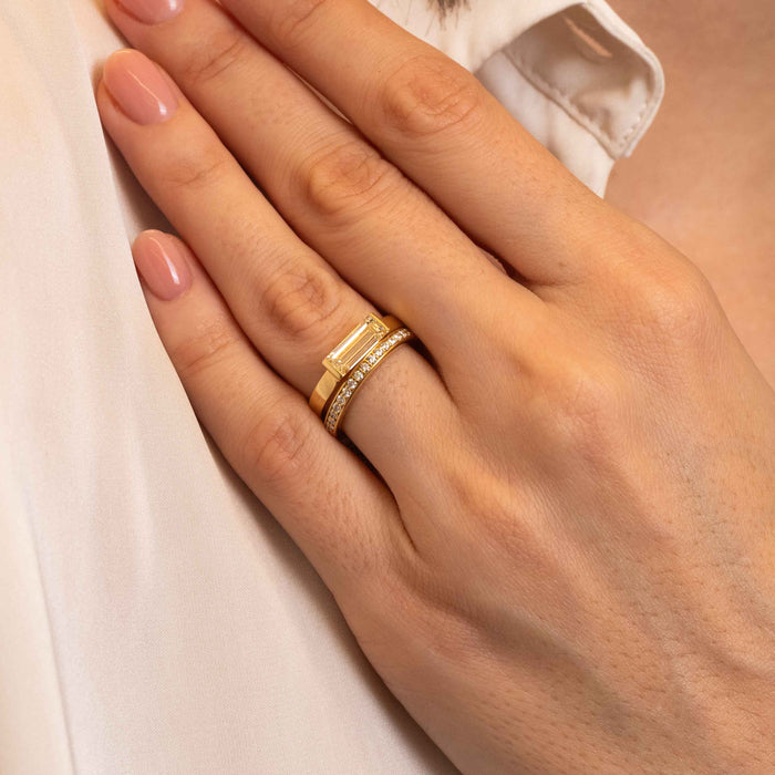 Pike Full Pave Eternity Band