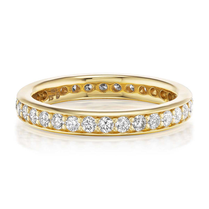 Pike Full Pave Eternity Band