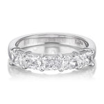 1.54tcw Norfolk Half Diamond Eternity Wedding Band