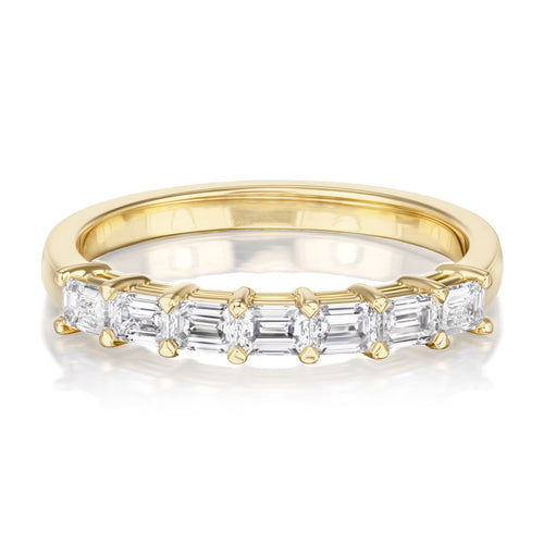 Petite Murray Half Diamond Eternity Band