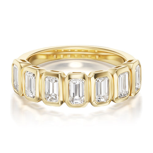 Bleeker Half Diamond Eternity Band