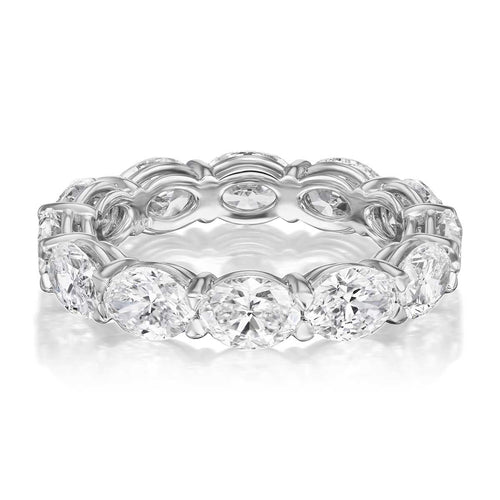 4.78tcw Oliver Full Diamond Eternity Wedding Band