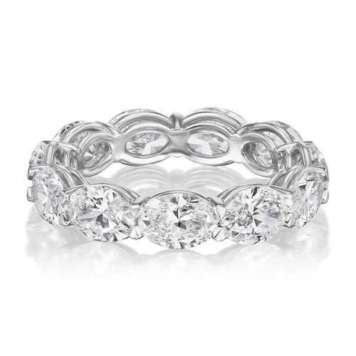 5.51tcw Oliver Full Diamond Eternity Wedding Band