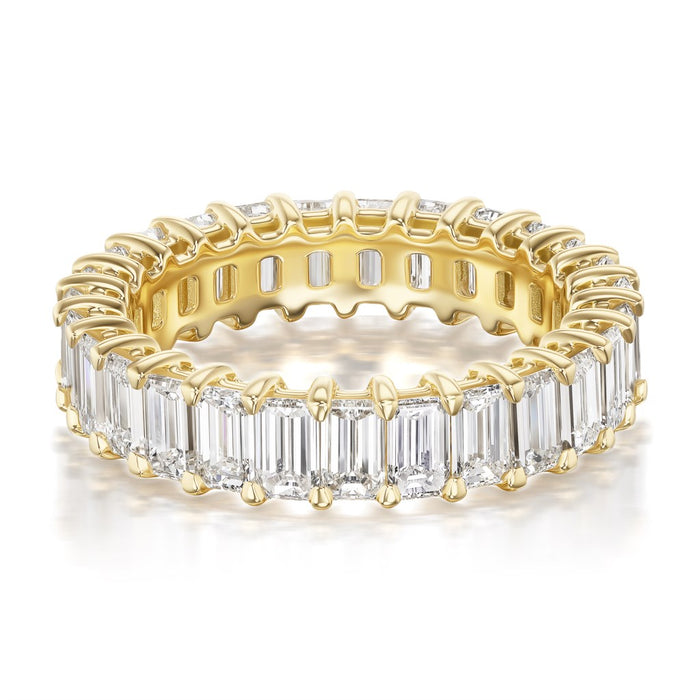 4.59tcw Battery Full Diamond Eternity Wedding Band
