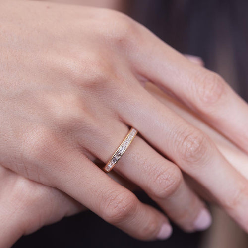 Vandam Half Eternity Wedding Band Image 2