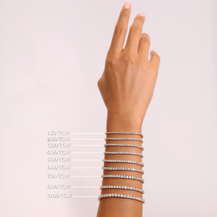 4.00tcw Tribeca Tennis Bracelet