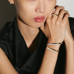 Inside/Out Diamond Flip Bangle