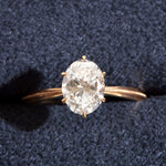 Laurel 1.50ct Oval Solitaire Diamond Engagement Ring