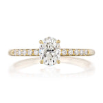Petite Maiden 0.70ct Diamond Engagement Ring