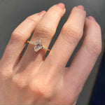 Roebling Lozenge 1.02ct Diamond Engagement Ring