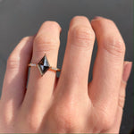 Roebling Kite 1.74ct Salt & Pepper Diamond Engagement Ring