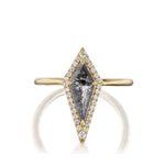 Ainslie 1.03ct Salt & Pepper Diamond Engagement Ring