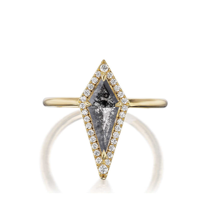 Ainslie 1.03ct Salt & Pepper Diamond Engagement Ring