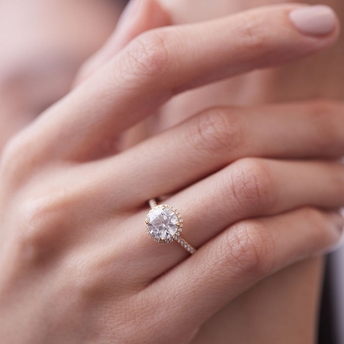 Essex 1.80ct Diamond Halo Engagement Ring