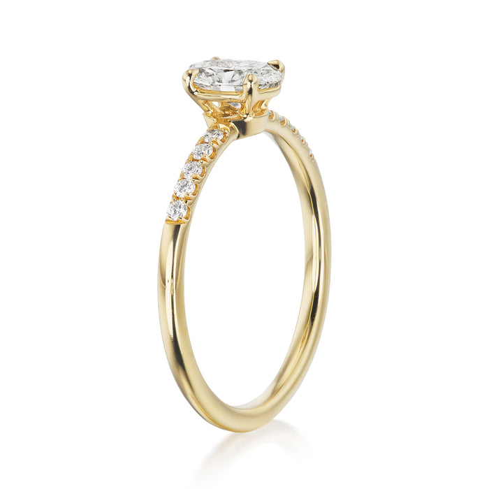Petite Maiden 0.50ct Diamond Engagement Ring