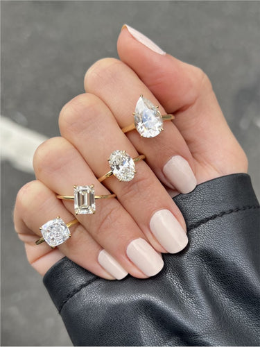 Bedford 3.00ct Zaya Moissanite Engagement Ring Image 2